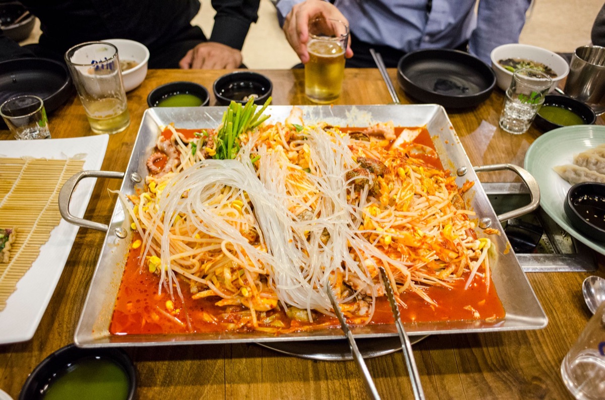 spicy Sichuan hot pot