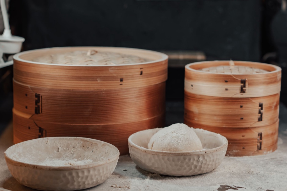 點心蒸籃與竹蒸籤：傳統蒸制工具