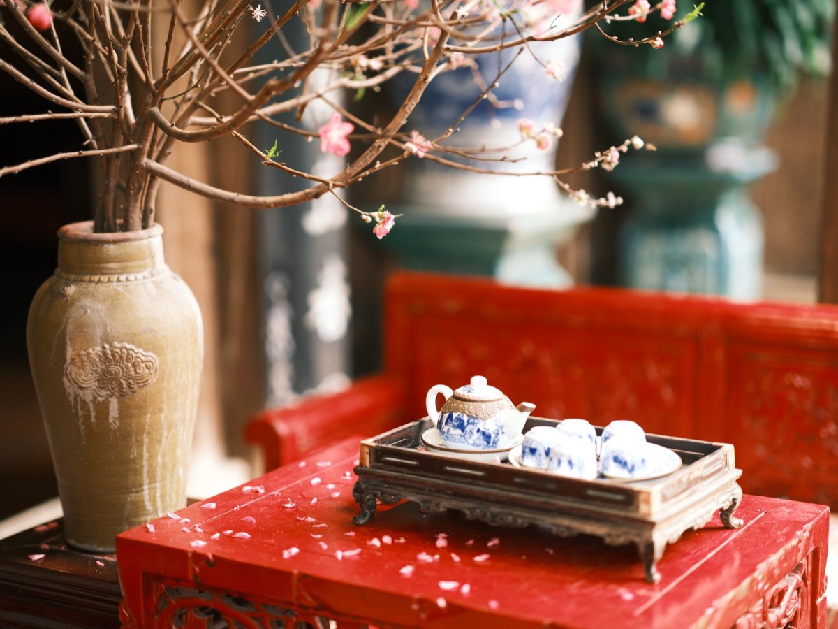 Traditionelle Mahlzeit in China