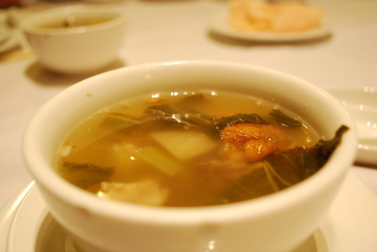 Beijing duck roast in traditional restaurant