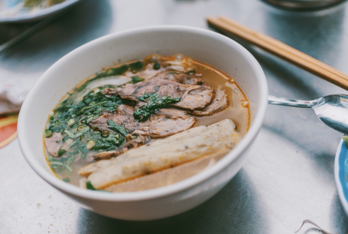 Lanzhou Ramen in traditional clay bowl