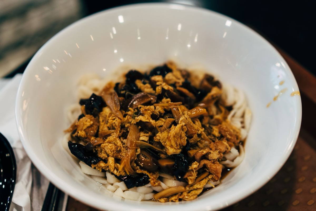道肖面の麺