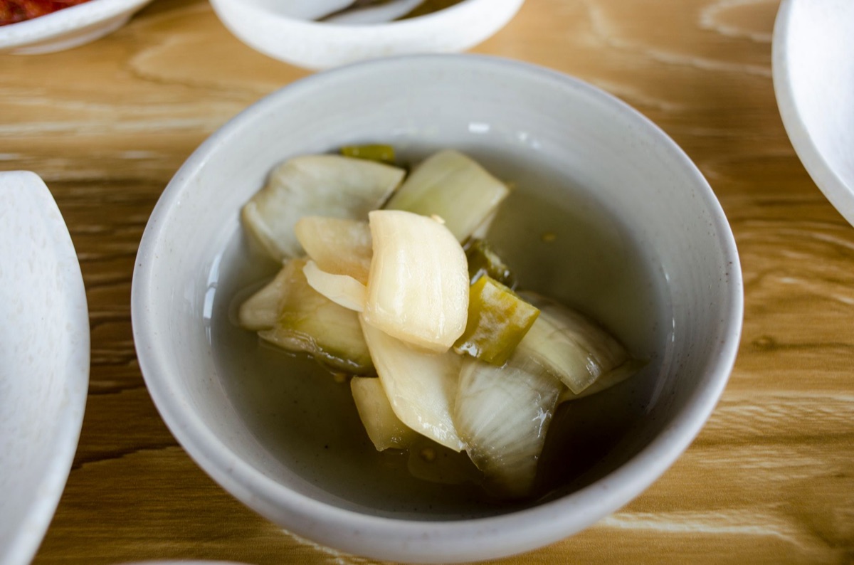 chou fermenté traditionnel d'une minorité ethnique chinoise