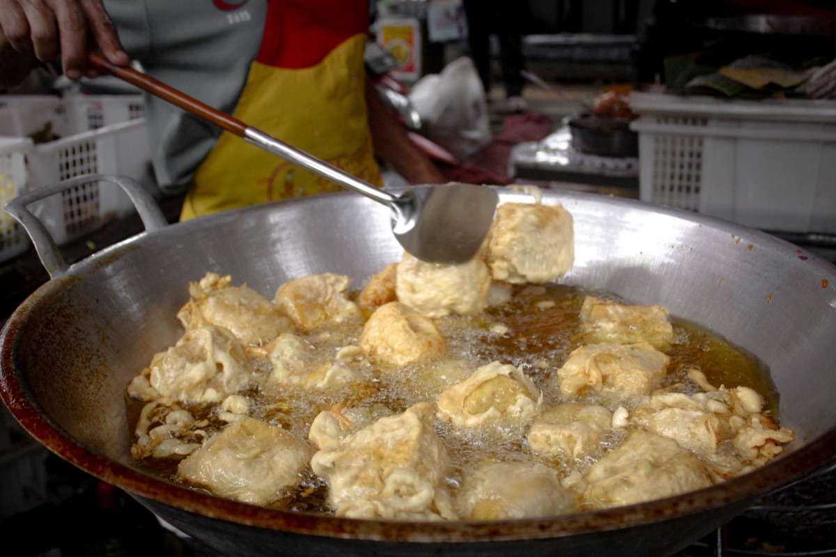 Preparación de tófu mapo