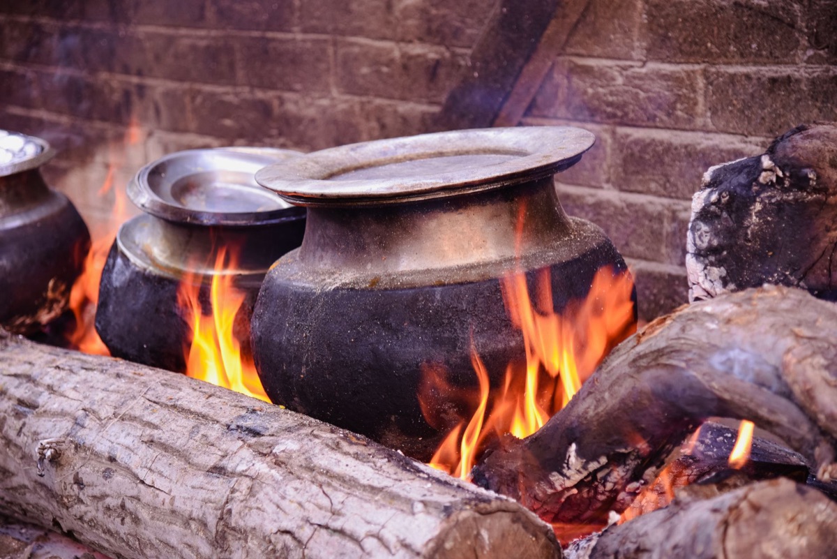 cozinha tradicional de etnia chinesa